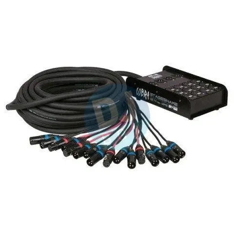 DAP Audio DAP-Audio CobraX 12/4 Stage Snake Multicore DJbox.ie DJ Shop