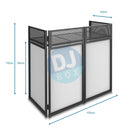 Vonyx DB4 Foldable Pro DJ Booth System DJbox.ie DJ Shop