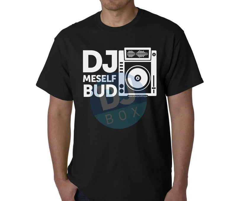 DJbox.ie DJ Shop "DJ Meself Bud" DJ T-shirt DJbox.ie DJ Shop