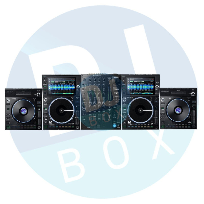 Denon DJ Denon DJ SC6000M, LC6000 & X1850 4 deck club pack DJbox.ie DJ Shop
