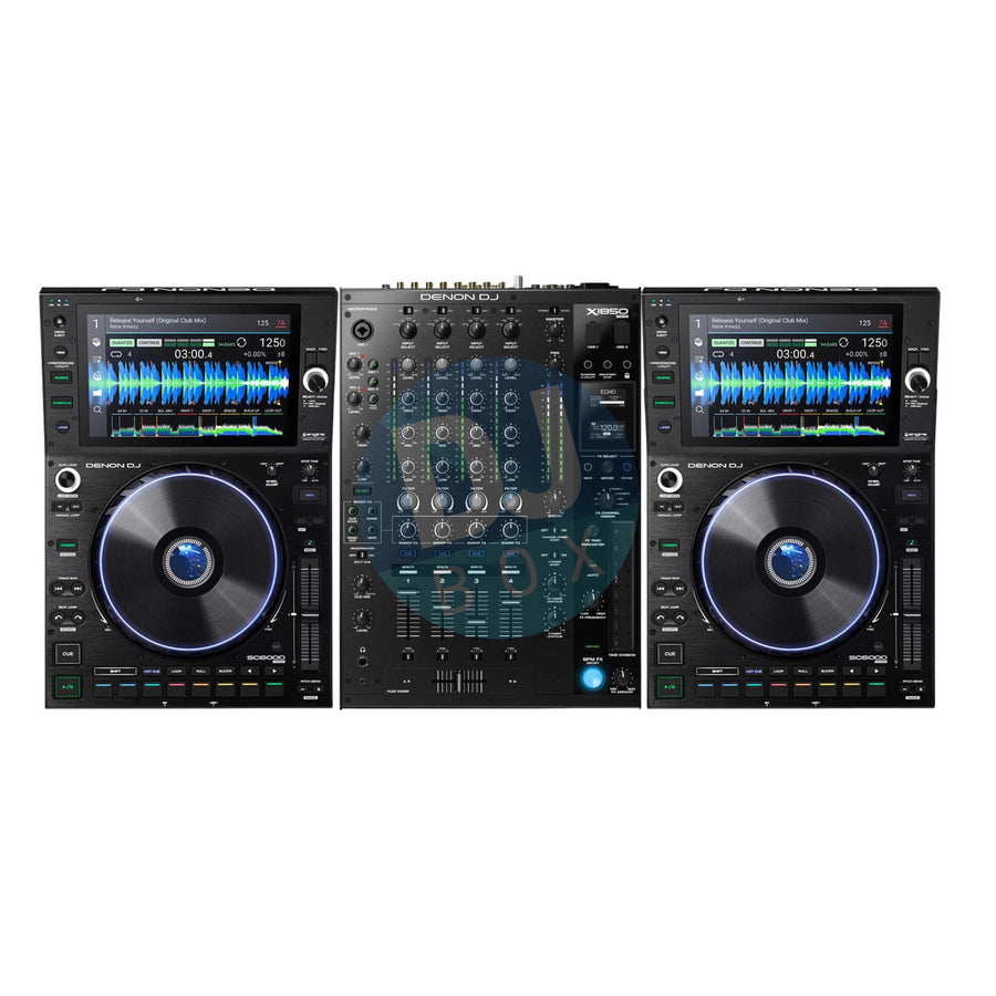 Denon DJ SC6000 & X1850 Club Package at DJbox.ie DJ Shop