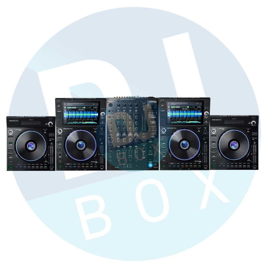 Denon DJ SC6000, LC6000 & X1850 4 deck club pack at DJbox.ie DJ Shop