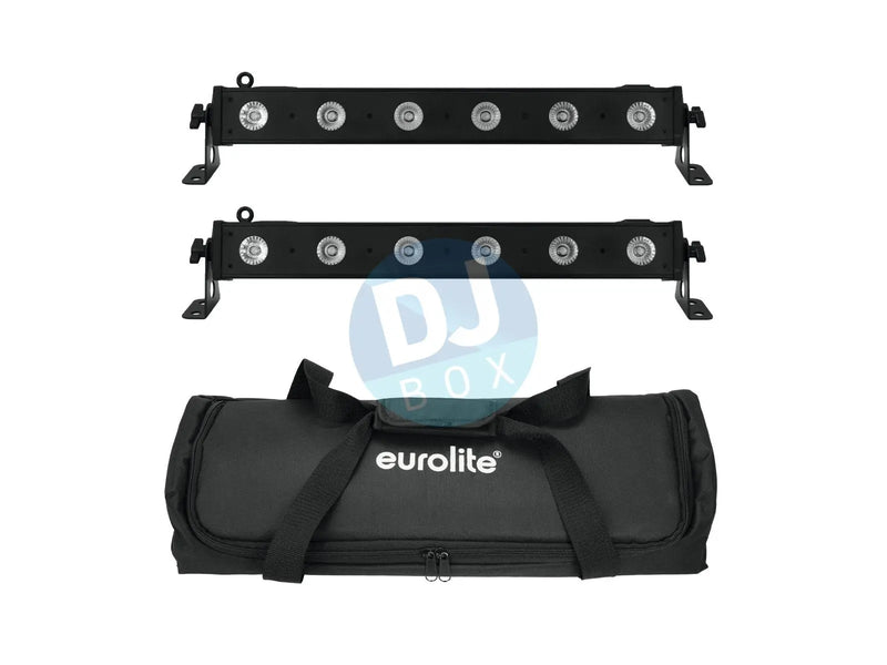 Eurolite Eurolite LED Bar set 2 x RGBW Bar 6 QCL DJbox.ie DJ Shop
