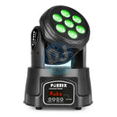 Fuzzix Fuzzix MHC706 Moving Head Wash 7x6W RGBW DJbox.ie DJ Shop