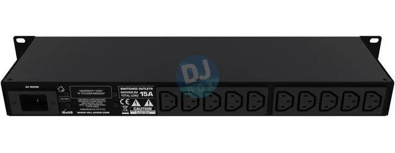 Hill Audio Hill Audio RPL-1000V2 Rack Power Source DJbox.ie DJ Shop