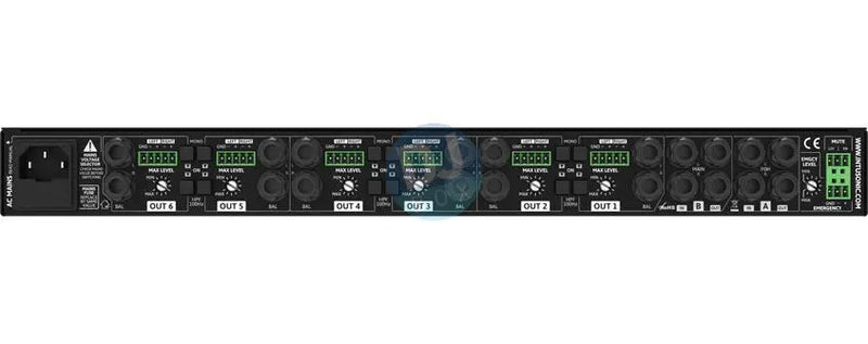 Intusonic Intusonic IntuWorx™ DLA26 2-6 Stereo Splitter DJbox.ie DJ Shop