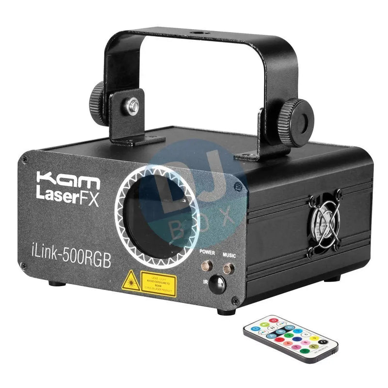 KAM Kam iLink 500RGB Laser Light DJbox.ie DJ Shop