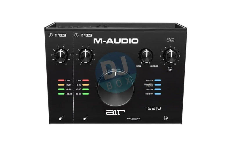 M-Audio M-Audio AIR 192|6 USB Audio Interface DJbox.ie DJ Shop
