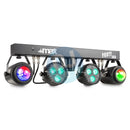 Max Max PartyBar1 2 x LED Pars & 2 x Jellymooon RGBW DJbox.ie DJ Shop