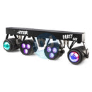Max Max PartyBar1 2 x LED Pars & 2 x Jellymooon RGBW DJbox.ie DJ Shop