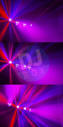 Max Max PartyBar1 2 x LED Pars & 2 x Jellymooon RGBW DJbox.ie DJ Shop