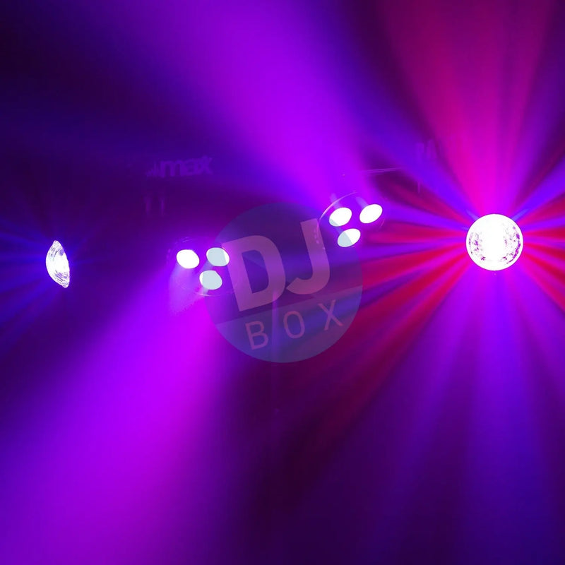 Max Max PartyBar1 2 x LED Pars & 2 x Jellymooon RGBW DJbox.ie DJ Shop