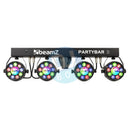 BeamZ Beamz PartyBar 3 4 x Par with LED Magic Ball DJbox.ie DJ Shop