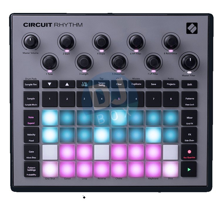 Focusrite Novation Circuit Rhythm DJbox.ie DJ Shop