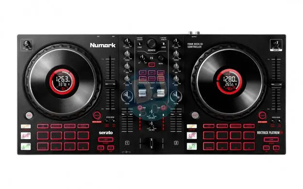 Numark Numark Mixtrack Platinum FX 4-Deck Advanced DJ Controller DJbox.ie DJ Shop