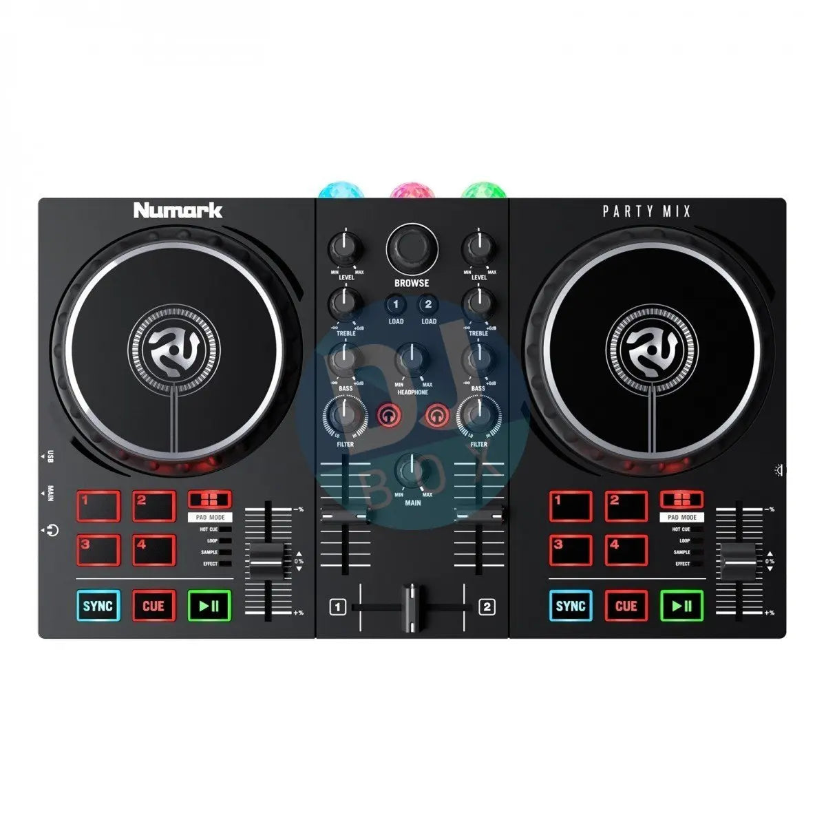 Numark PartyMix II DJ Controller at DJbox.ie DJ Shop