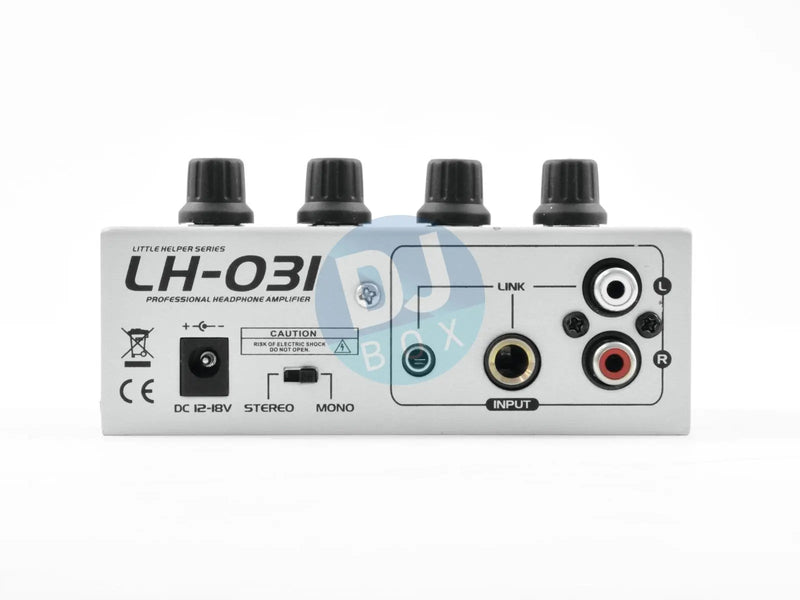 Omnitronic LH-031 Headphone Amplifier at DJbox.ie DJ Shop