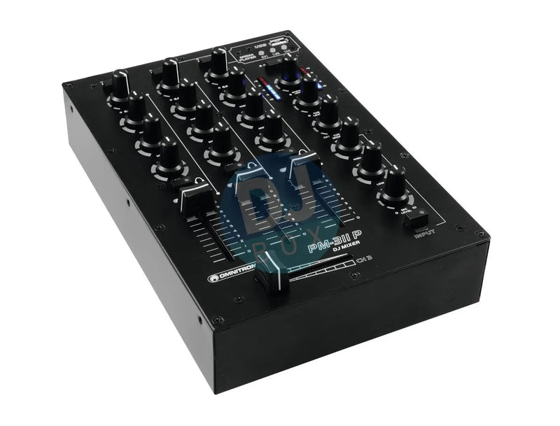 Omnitronic Omnitronic PM-311P DJ Mixer with Player DJbox.ie DJ Shop