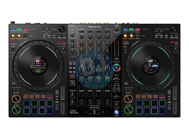 Pioneer DJ DDJ-FLX10 4 channel controller at DJbox.ie DJ Shop