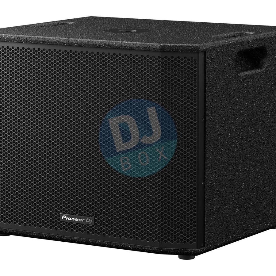 Pioneer DJ XPRS1152S 15 reflex loaded active subwoofer at DJbox.ie DJ Shop