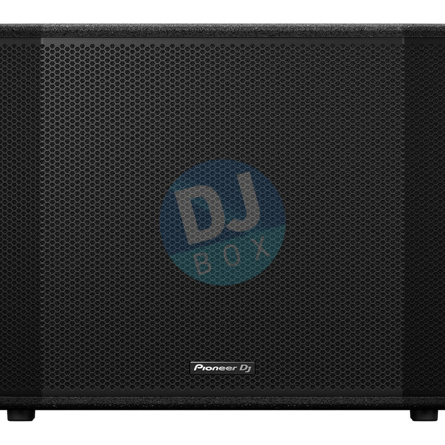 Pioneer DJ XPRS1182S 18 reflex loaded active subwoofer at DJbox.ie DJ Shop