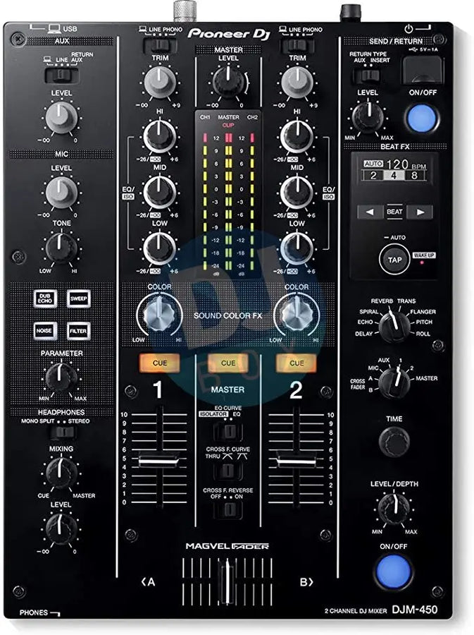 Pioneer DJ Pioneer DJ DJM-450 2 channel professional mixer DJbox.ie DJ Shop