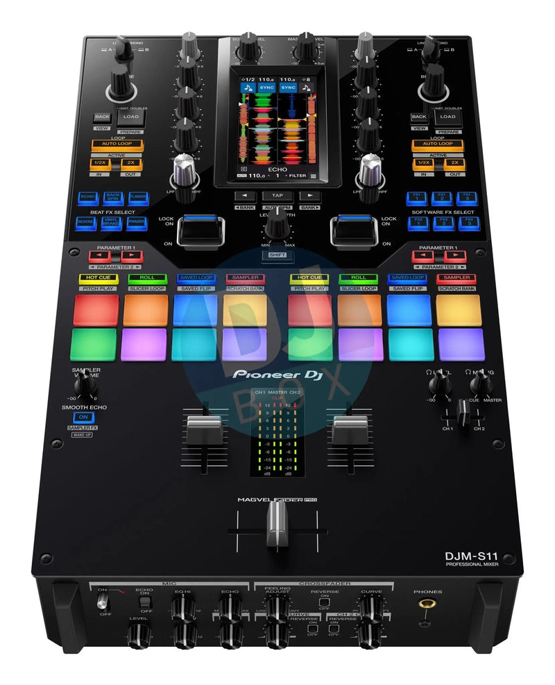 Pioneer DJ Pioneer DJ DJM-S11 Professional scratch style 2-channel DJ mixer DJbox.ie DJ Shop