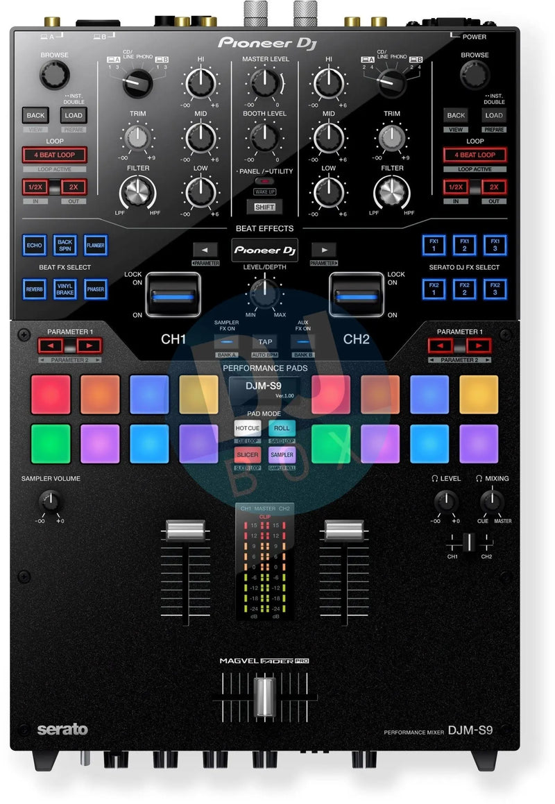 Pioneer DJ Pioneer DJ DJM-S9 - 2 Channel battle mixer for Serato DJbox.ie DJ Shop