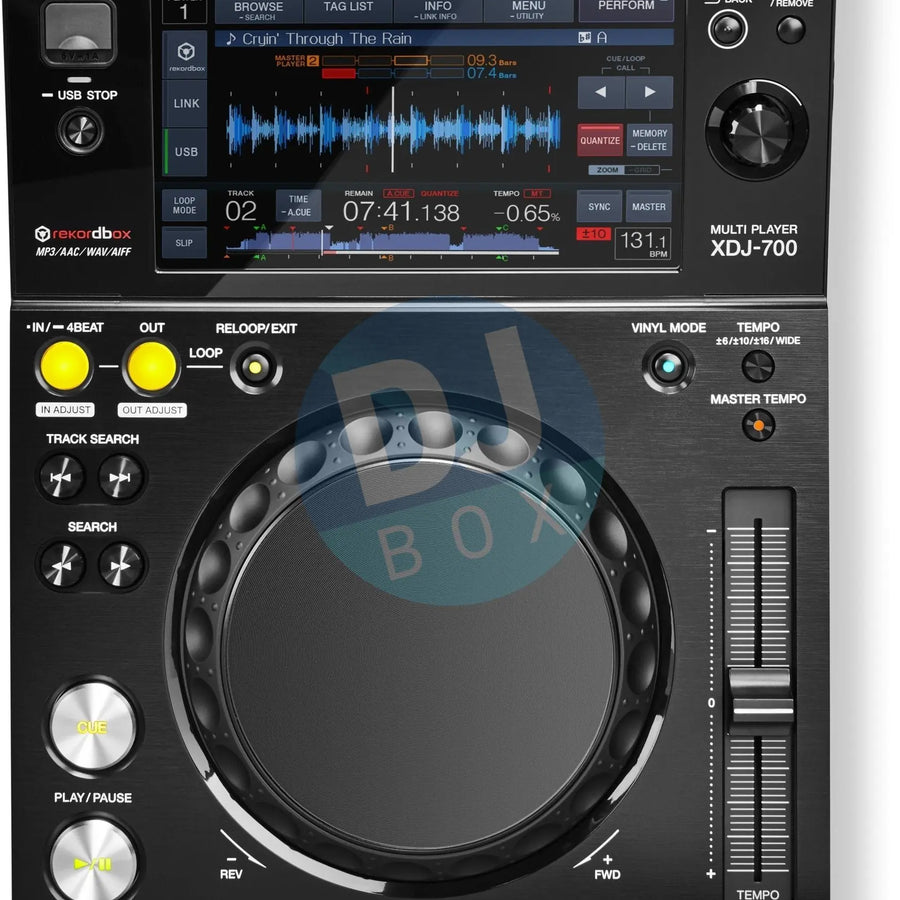 Pioneer DJ Pioneer DJ XDJ-700 Rekordbox compatible compact digital deck DJbox.ie DJ Shop