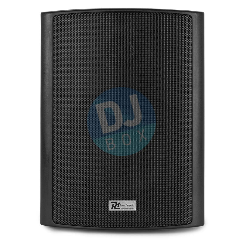 Power Dynamics BC50V BLACK SPEAKER PAIR 100V 8 OHM 5,25" 120W - IPX5 at DJbox.ie DJ Shop