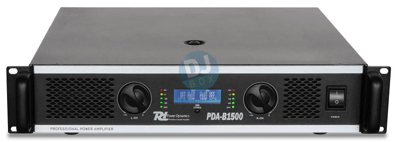 Power Dynamics Power Dynamics PDA-B1500 Power amplifier DJbox.ie DJ Shop