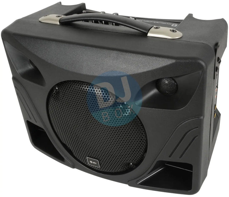QTX Delta 50 Portable Desktop PA with Bluetooth at DJbox.ie DJ Shop