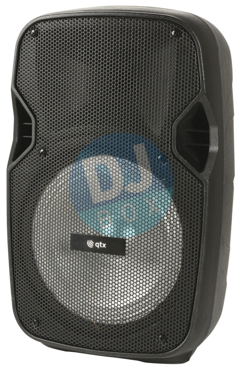 QTX QTX PAL8 Portable PA Unit with Bluetooth and LED FX DJbox.ie DJ Shop