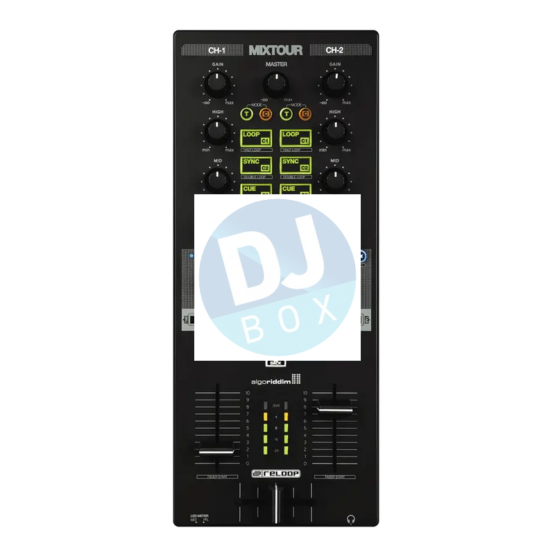 Reloop Reloop Mixtour portable controller/mixer DJbox.ie DJ Shop