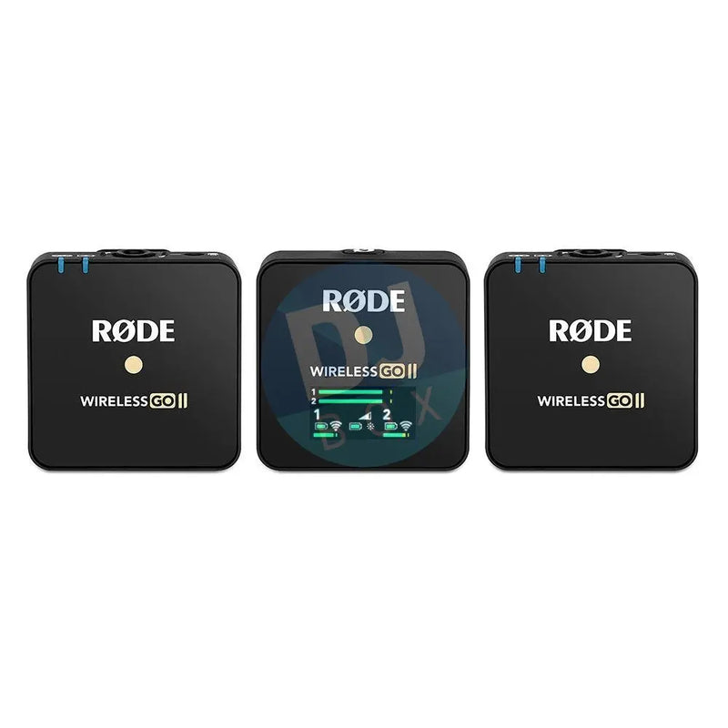 Rode Rode Wireless GO II Wireless Microphone System DJbox.ie DJ Shop