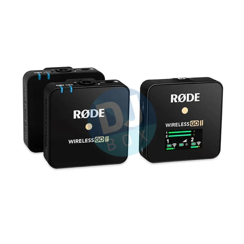 Rode Rode Wireless GO II Wireless Microphone System DJbox.ie DJ Shop