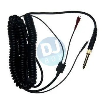Sennheiser Sennheiser HD25 C-II Coiled cable copper with 3.5mm threaded plug with adapter DJbox.ie DJ Shop