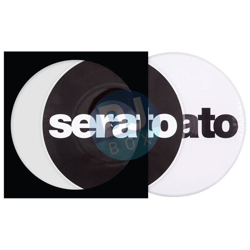 Serato Serato 2x 12-inch Reversible Picture Discs - Black on White & White on Black DJbox.ie DJ Shop