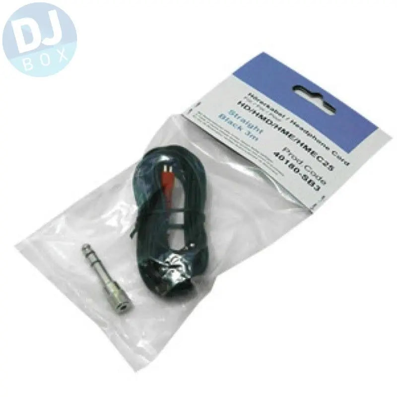 Zomo Spare cord for Sennheiser Headphone HD25 - 3m black DJbox.ie DJ Shop