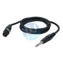 DAP Audio Unbalanced Female XLR to Mono Jack - 6 meter DJbox.ie DJ Shop