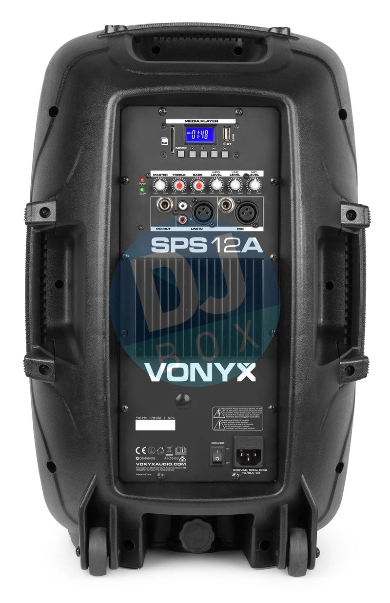 Vonyx Vonyx SPS-12A Active speaker set DJbox.ie DJ Shop