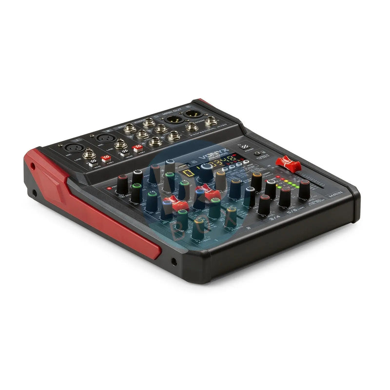 Vonyx VM-KG06 MUSIC MIXER 6-CHANNEL BT/DSP/USB RECORD at DJbox.ie DJ Shop