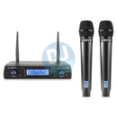Vonyx Vonyx WM62 Twin Wireless Handheld Microphone System DJbox.ie DJ Shop