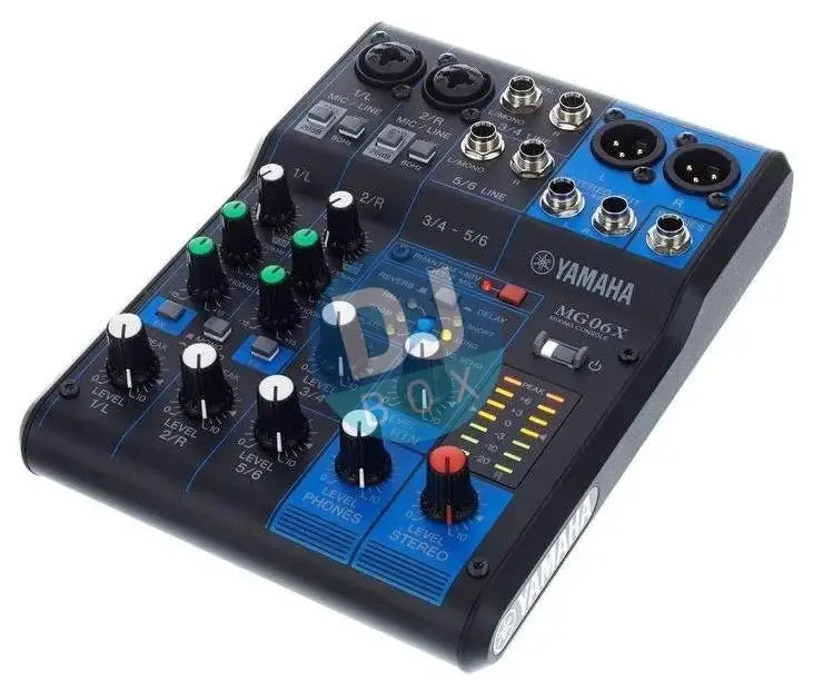 Yamaha Yamaha MG06X Professional Audio mixer DJbox.ie DJ Shop